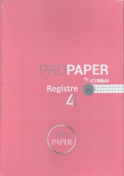 [0014] REGISTRE 4 MAINS A4 5x5mm PROPAPER