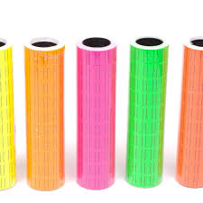 ROULEAU ETIQUETTES DE PRIX COULEUR FLUO FREEPEN