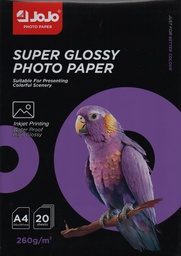 PAPIER PHOTO A4 260g 20F JOJO