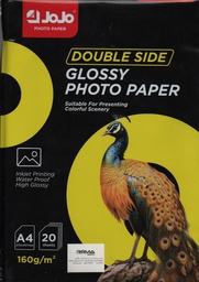 PAPIER PHOTO A4 160g 20F DOUBLE FACES JOJO