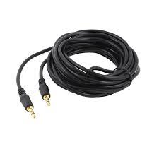 [0554] CABLE AUXILIAIRE AUDIO JACK M/M 5m CAPSYS