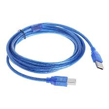 CABLE IMPRIMANTE USB 2.0 1.5m BLEU PROTECH