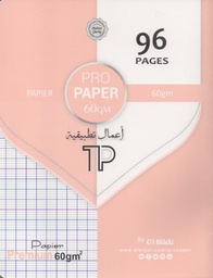 CAHIER TP 96P 17x22cm PIQUÉ PROPAPER