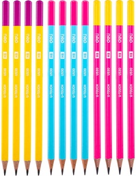 [U530 06] DELI U-TOUCH HB ERASER-FREE GRAPHITE PENCIL