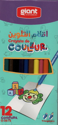 [G-0676] 12/18 GIANT COLORING PENCILS