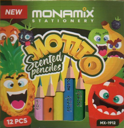 [MX-1912] MONAMIX SCENTED 12/9 COLORING PENCILS