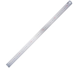 [8464] DELI 50cm METAL RULER
