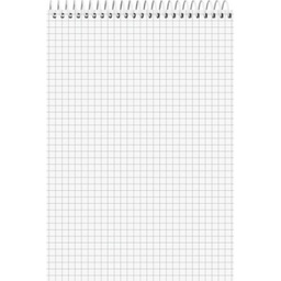 [EM 029]  NOTEPAD A5 50P SPIRAL MOUDJTAHID