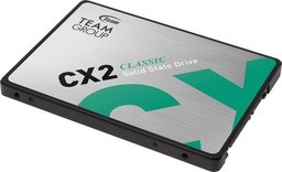 محرك الأقراص الصلبة SSD SATA3 مقاس 2 بوصة ½ 512 جيجابايت TEAMGROUP CX2 CLASSIC 3D NAND