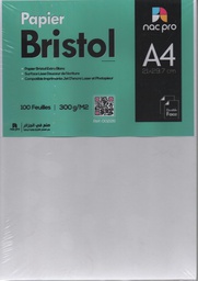  BRISTOL SHEET A4 300g/m² 100F NACPRO