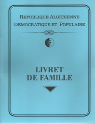 LIVRET DE FAMILLE EN FRANCAIS