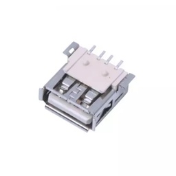 [SAT003348] Connecteur USB type A SMD 4 broches femelle à angle droit