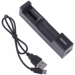 [SAT004224] 通用 3.7V 可充电电池 USB 充电器，适用于 18650