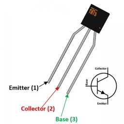 [SAT004372]  2SC1815 TO-92 0.15A/50V NPN transistor