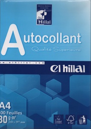  A4 STICKER PAPER 80G 100F SATIN EL-HILLAL