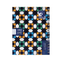 NOTE BOOK 192P 17x22cm SEYES SPIRAL EL-HILLAL