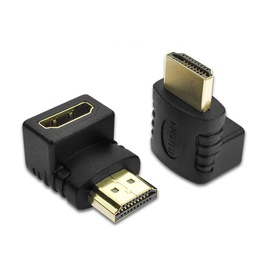 محول HDMI F إلى HDMI M بزاوية 90 درجة من ماكتيك