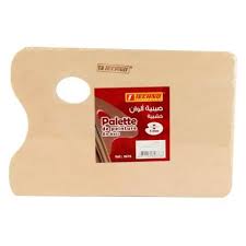 [0676] 5mm RECTANGULAR TECHNO WOODEN PAINT PALETTE