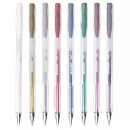 [6258]  GEL PEN 0.7mm WHITE 1PCS TECHNO GELART