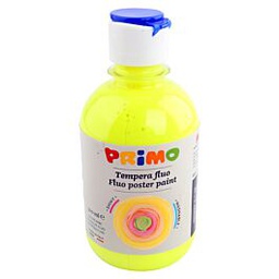 [255TF300]  HIGH QUALITY GOUACHE FLUO YELLOW FLC 300ml PRIMO