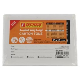 [4730] 13x18cm 3mm 280g TECHNO COTTON CANVAS BOARD