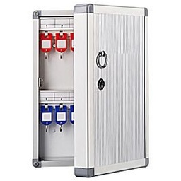 [H-1024]  KEY CABINET 24u 220x55x325mm ALUMINUM DEFELOM