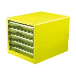 [9777v] 得力5抽屉塑料文件架