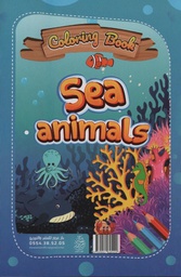 [845409] COLORING BOOK AZ حيوانات البحر
