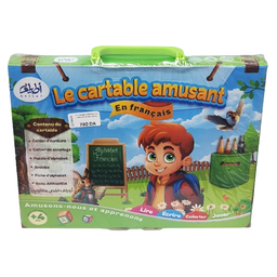 [L0421] LE CARTABLE AMUSANT EN FRANCAIS ATTIAF