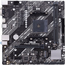 اللوحة الأم ASUS PRIME A520M-K + وحدة المعالجة المركزية AMD RYZEN 5 3600 بسرعة 3.6 جيجاهرتز