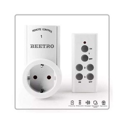 [LA339]  REMOTE CONTROLLED SOCKET 1PCS 1TELE BEETRO