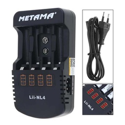 [Lii-NL4] METAMA 9V AA AAA BATTERY CHARGER