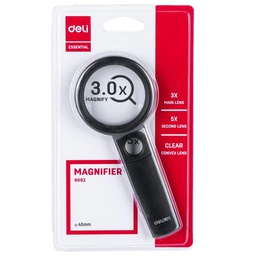 [9092] Magnifying Glass 45mm x3.0 DELI