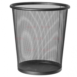 [3515] ROUND METAL PAPER BIN 18/24xH27cm VERSAL