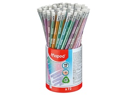 [851805]  HB2 MAPED GLITTER GRAPHITE PENCIL