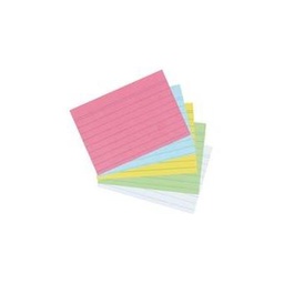 [EP-0687/EP-0685] FICHE BRISTOL QUADRILLÉE A6 4 COULEURS 170g/m² 100F EXCELLES