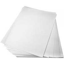 REAM OF 50 WHITE SHEETS