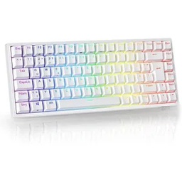 [KB881L] CLAVIER GAMING RGB MECANIQUE 60% BLANC HAVIT