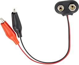 [SAT000938] 9 VOLT BATTERY CLAMP CONNECTORS