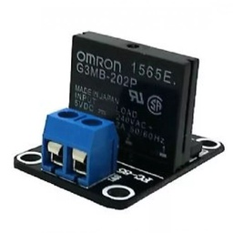 [SAT000992] وحدة مرحل الحالة الصلبة OMRON SSR G3MB-202P 5 فولت - 220 فولت تيار متردد ►