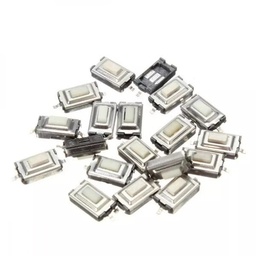 [SAT001217] زر ضغط لمس SMD PCB ثنائي السنون 6 × 3.5 × 2.5 مم