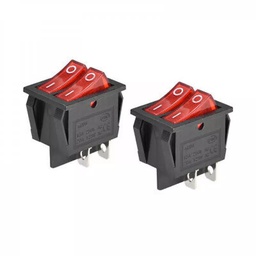 [SAT001232] مفتاح هزاز مزدوج بأربعة دبابيس KCD6