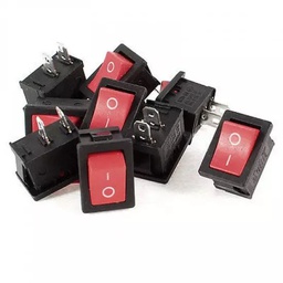 [SAT001466] 2 PIN SPST ROCKER SWITCH AC 6A/250V AC 10A/125V
