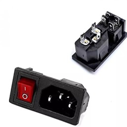 [SAT002033] MALE SWITCH ON/OFF POWER SOCKET