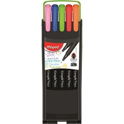 [749155] FEUTRE 0.4MM 10 COULEURS MAPED COMPACT