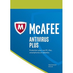 McAfee ANTIVIRUS PLUS 1 系列 1 年