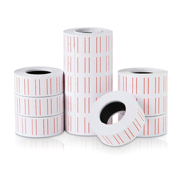 GM XINSHIJI WHITE PRICE LABEL ROLL