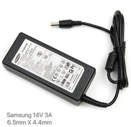 三星屏幕充电器 14V 3A 6.5x4.4mm + 220V 电缆