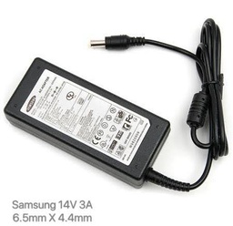 CHARGEUR ECRAN SAMSUNG 14V 3A 6.5x4.4mm + CABLE 220V