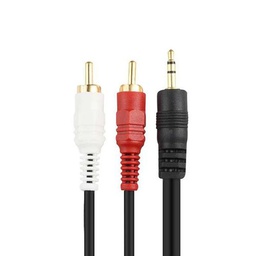 مقبس كابل مساعد - 2xRCA 1.5 متر